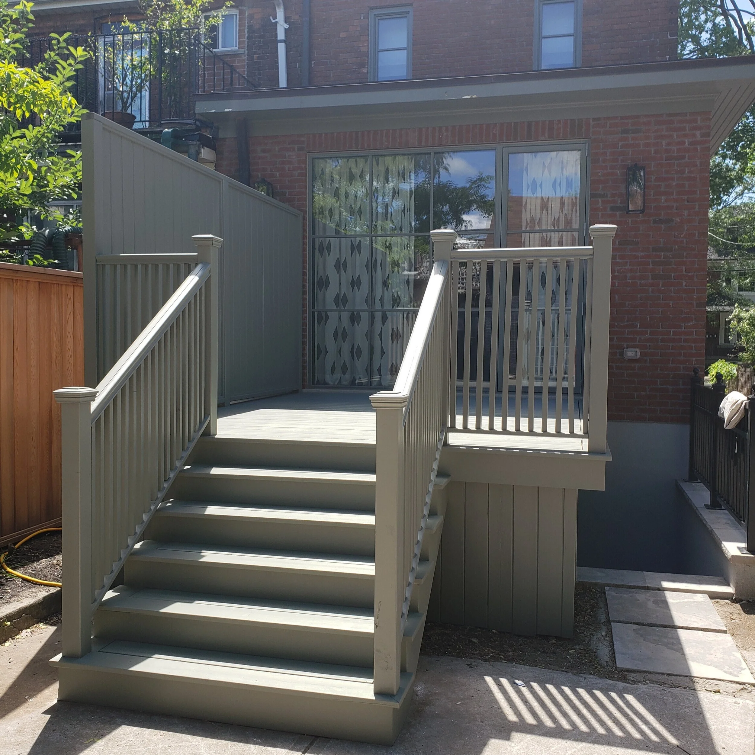 Deck staining and refinishing by Belardi Brothers — Toronto residential painting